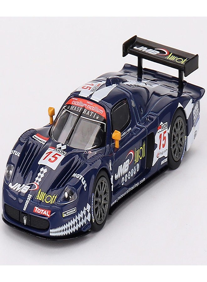 BBR 2008 مازيراتي MC12 Competizione FIA 24Hr Spa JMB Racing #15 - نماذج BBR 1/64 Diecast - Image 1